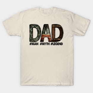 Dad Man Myth Legend T-Shirt